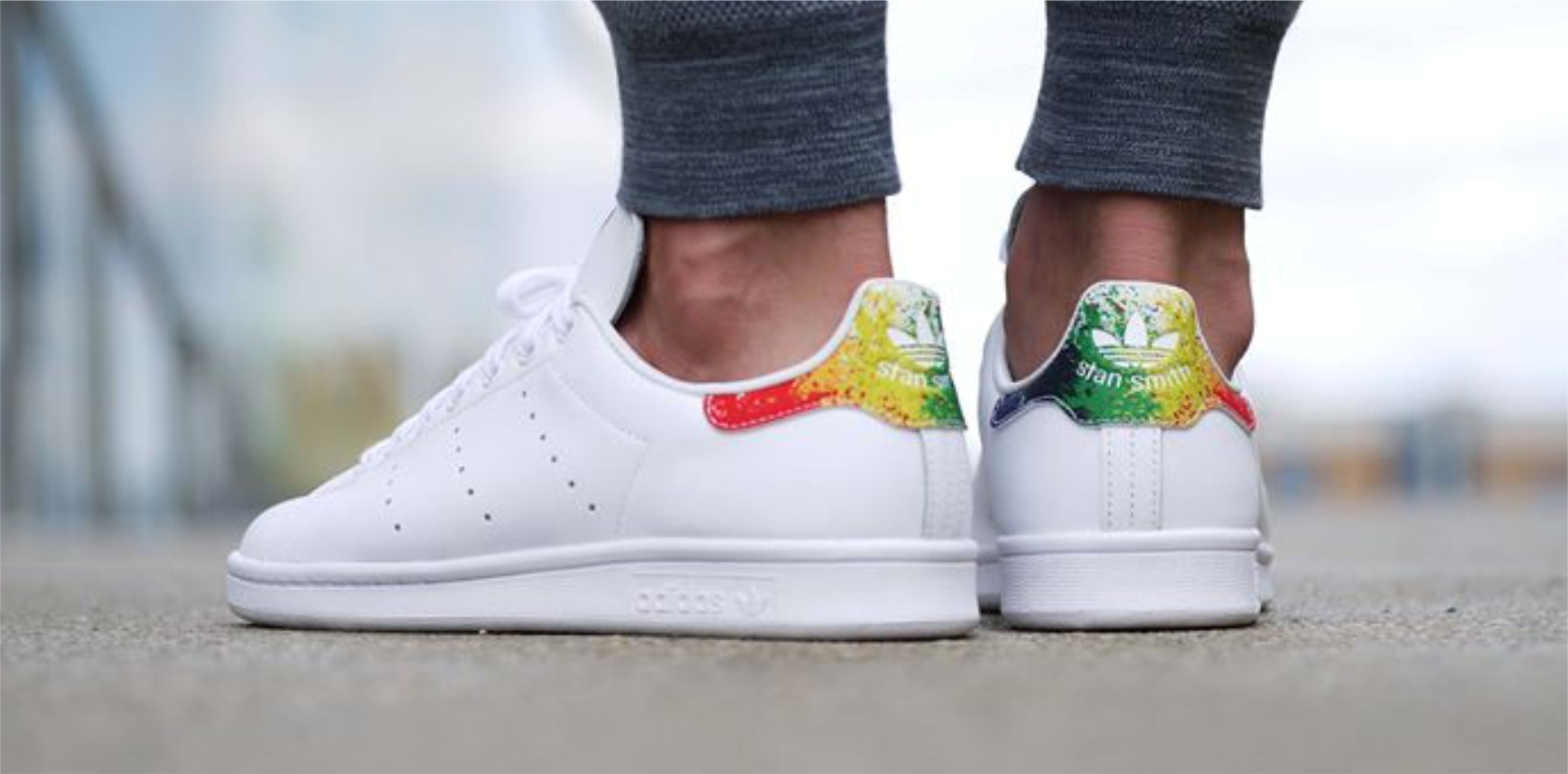 adidas stan smith rainbow