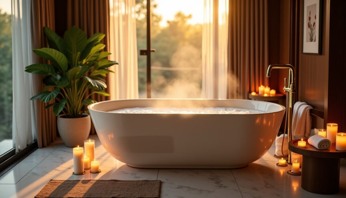 Créer un espace détente haut de gamme chez soi : les 8 indispensables pour métamorphoser votre pièce en un spa de luxe privé